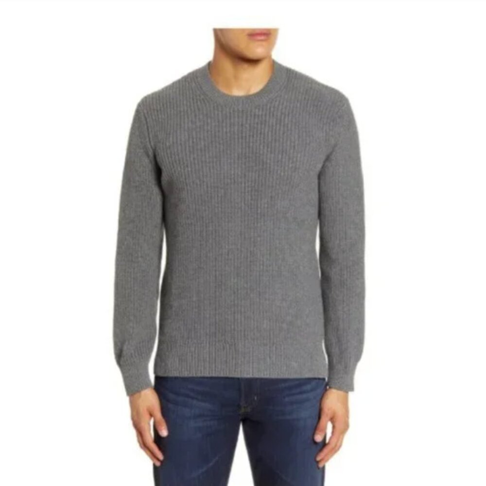 GOODLIFE Grey Crew Neck Sweater